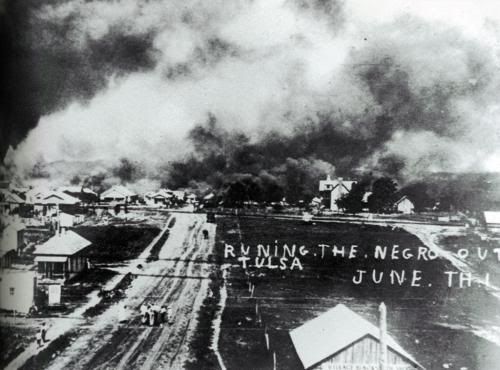 The Tulsa race riot occurred in the racially and politically tense 