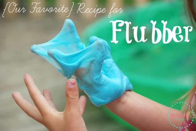 flubber6headerblog Homemade Flubber Recipe- Guest Post Today I would like to introduce you to Janessa from Mothering {In Real Life}.  She's a mom that keeps it real and shares that with you on her blog!  She has the most adorable little ones and they're always sharing fun adventures!  I would like to thank Janessa for writing this guest post today and hope that you'll go by and visit her at Mothering {In Real Life}; you can also check her out on Facebook, Twitter, and Pinterest!