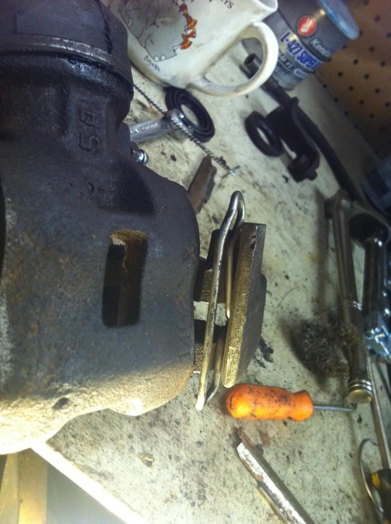 7981 supra (SRA) rear caliper rebuild