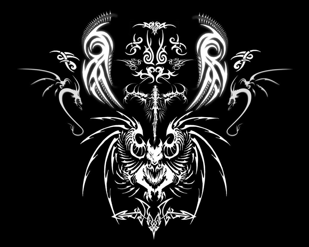 Black design art animal tribal tattoos,henna,temporrary