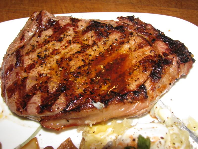 Wood Fired Ribeye Steaks My Tractor Forum