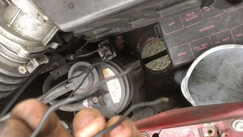 disconnected wiring engine bay S13 KA24DE - Nissan Forum | Nissan Forums