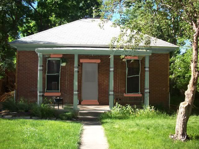 sage green house