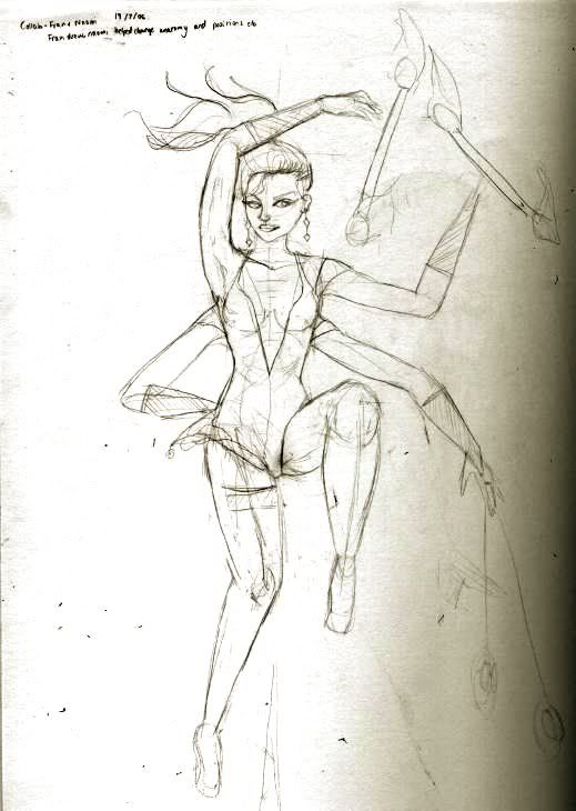 Fire Dancer circus girl Fire Dancer circus girl