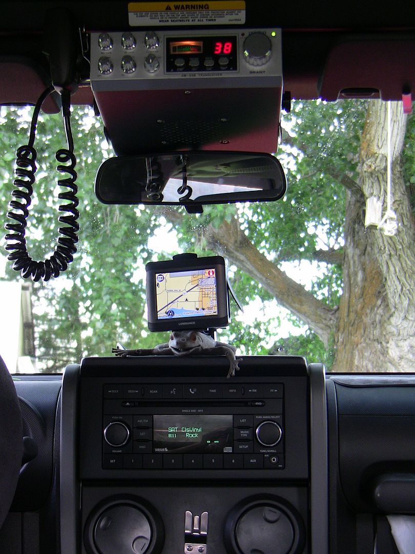 Show me where and how you are mounting you CB mic! - JK ...