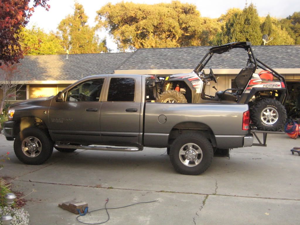 Transporting My RzR in the back of my truck? Page 2 Polaris RZR