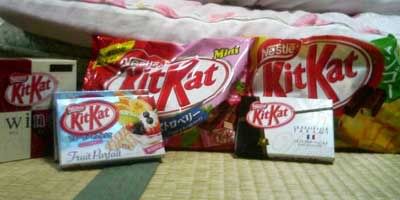 Kit Kats para mi suegra