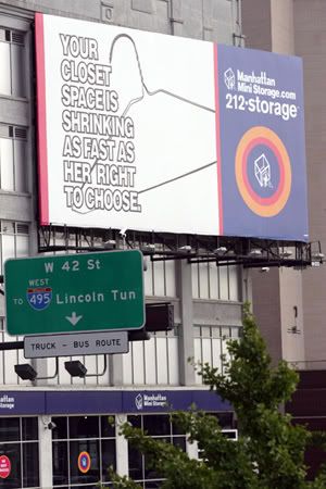 Conservatives Enraged Over Pro-Choice Manhattan Mini Storage Ad