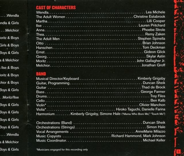 Jonathan B. Wright's name omitted from SPRING AWAKENING CD insert