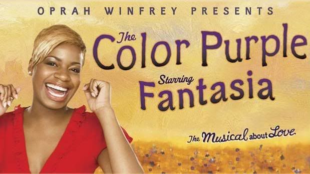New Fantasia COLOR PURPLE Advertisement with Blonde Hair