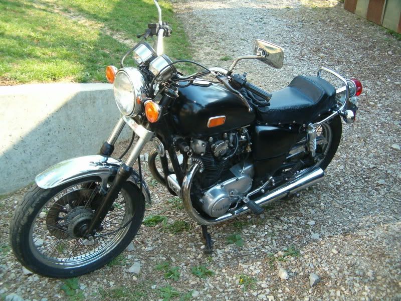 Routing the fuel line Yamaha XS650 Forum