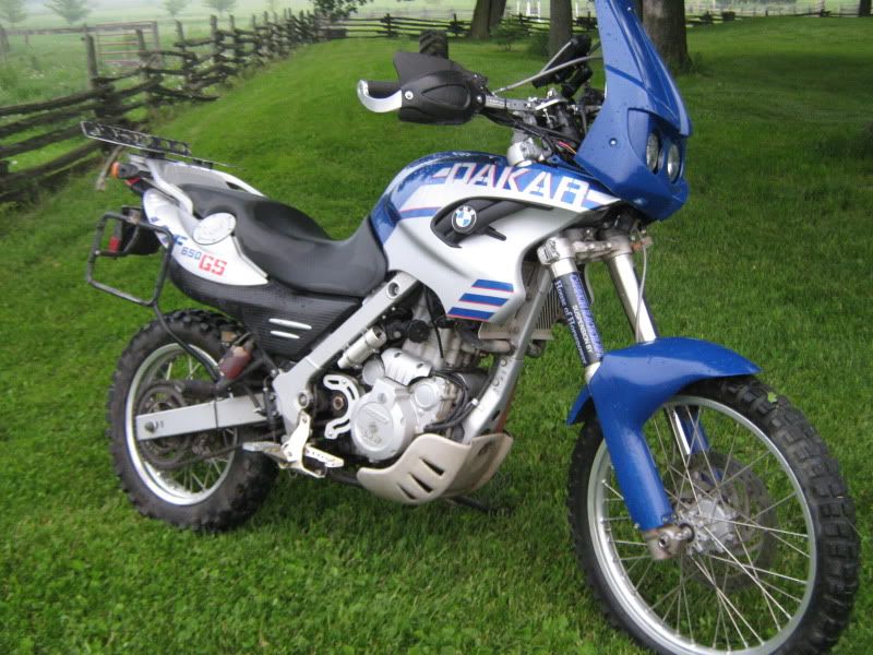 Yamaha forks bmw f650gs dakar #2