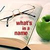 What's in a Name