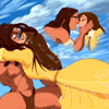 Tarzan and Jane.