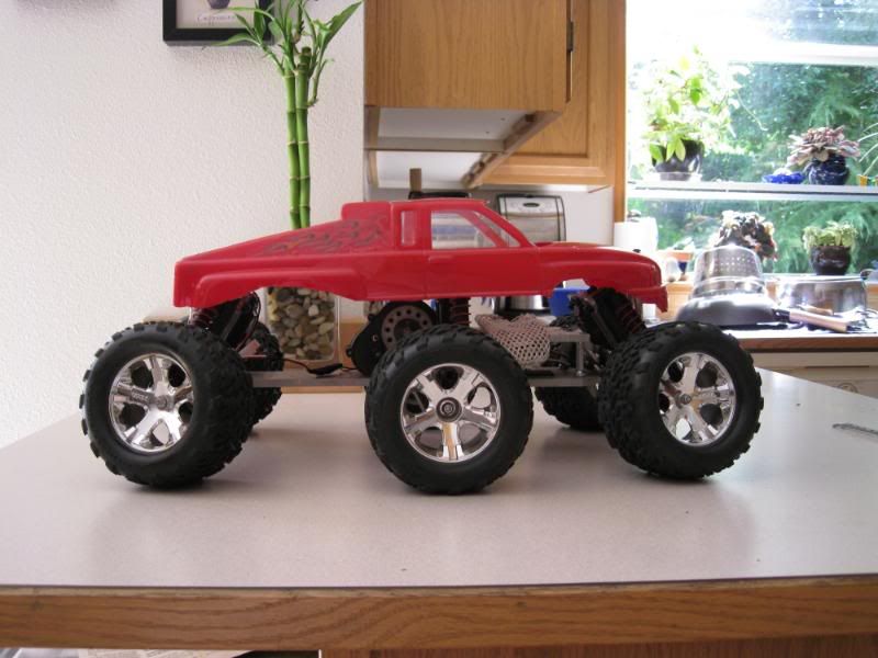 6 wheeled rc truck