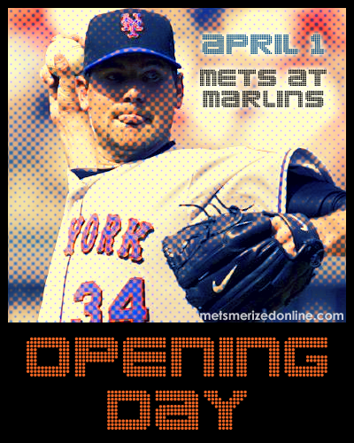 Mets 2011 Opening Day GFX: Dueling Aces! Mets 2011 Opening Day GFX: Dueling Aces!