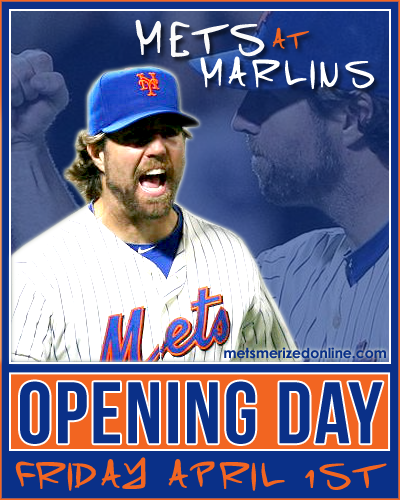 2011 Mets Opening Day GFX: R.A. Dickey Is Daddy Dearest! 2011 Mets Opening Day GFX: R.A. Dickey Is Daddy Dearest!