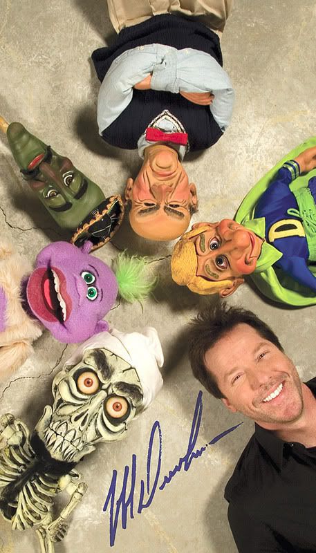 pics of jeff dunham puppets. Jeff Dunham is male standup