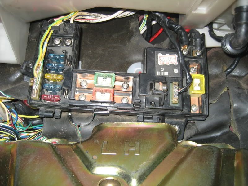 Underhood Fuse Box Relocation Honda CRX Forum