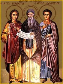 Sts. Eulampia, Theophilus, and Eulampius.