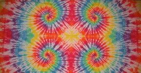 Semi Custom Rainbow Tie Dyed Sling (you choose size and ring color)