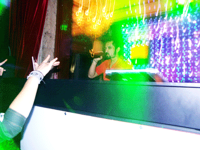Alex Lug dj set @ Saturn Neon Disco, Pasaje America