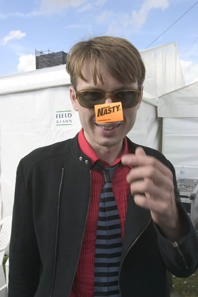 So to get the ball rolling lets start with Alex Kapranos lead singer of 