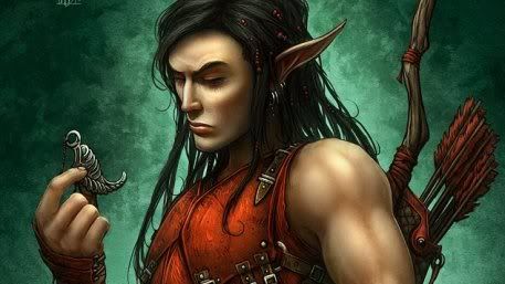 r169 457x257 5488 Avindel 2d character elf warrior archer fantasy picture image digital art