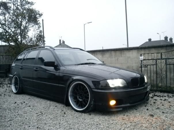 Bmw e46 touring stance #5