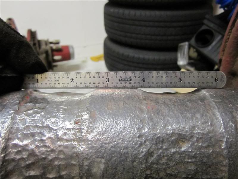 14 Bolt axle tube massive rust pitting worth saving?