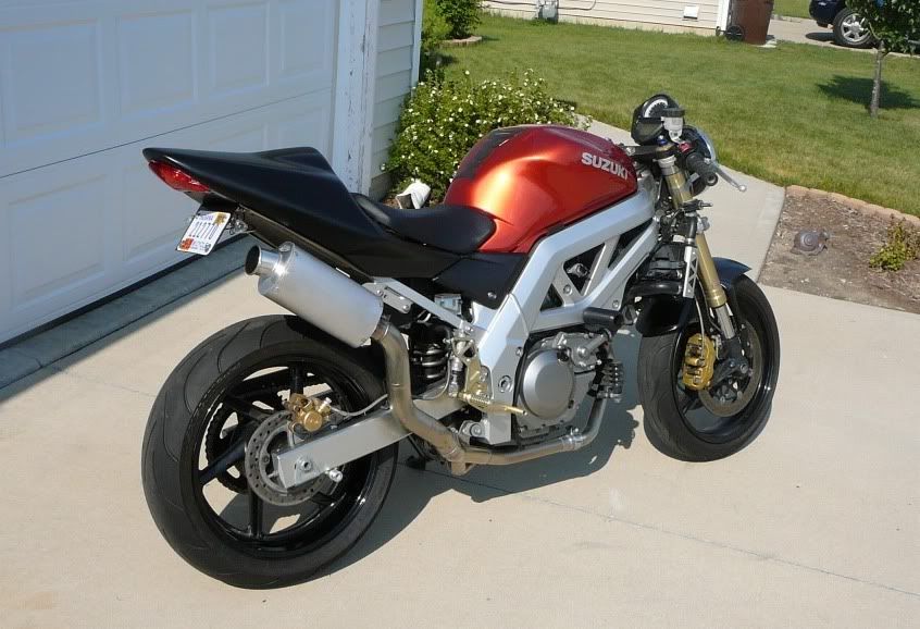 Vortex rearset install Suzuki SV650 Riders Forum