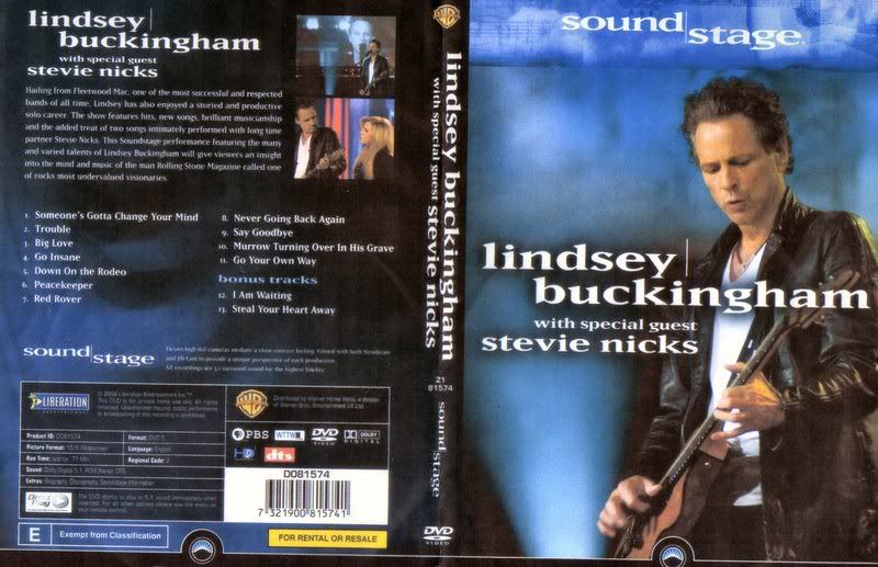 Lindsey Buckingham-soundstage DVD rip Free Download