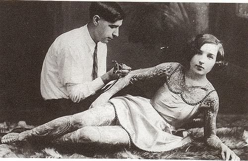 does anybody know anything about the history of tattoo art?
