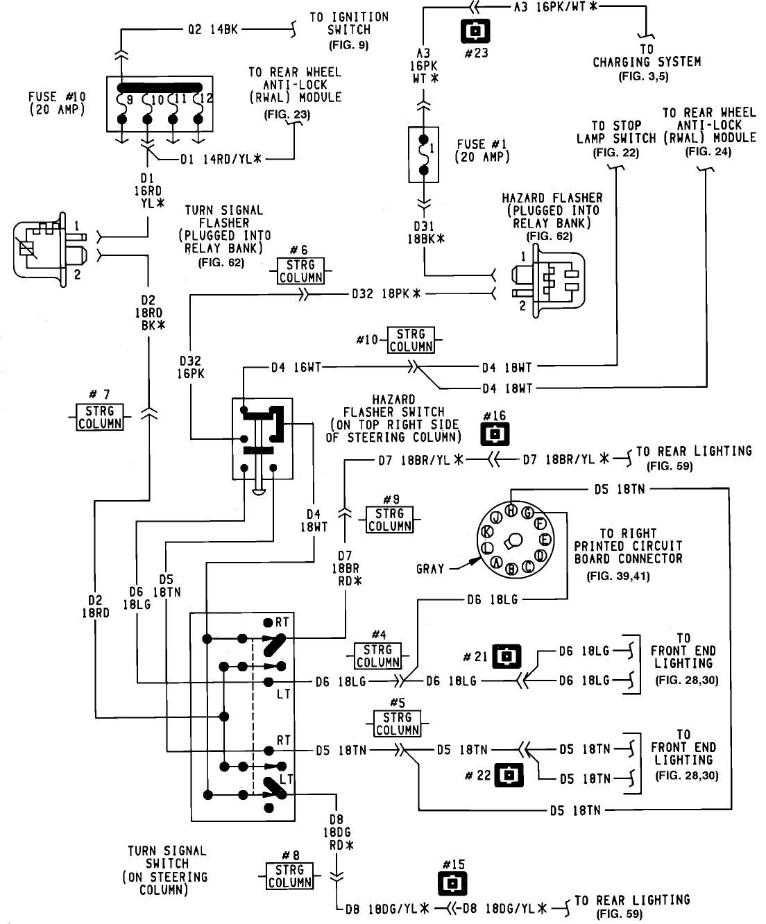 turn signal probem - Dodge Ram, Ramcharger, Cummins, Jeep, Durango ...