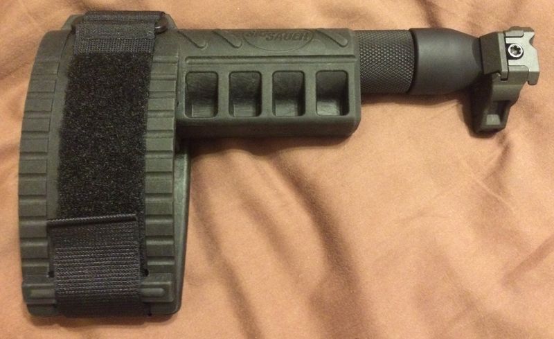 WTS Sig Mpx Mcx pistol brace kit - Calguns.net