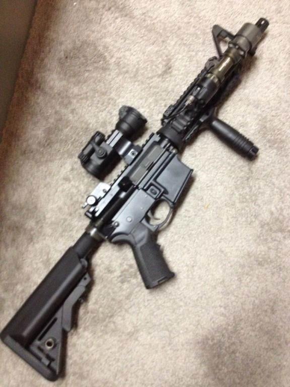 10.5 sbr with pinned front sights? *Pic Request* - AR15.COM