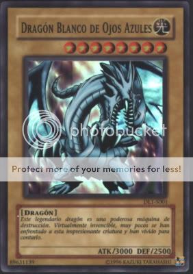 Yugioh Blue Eyes White Dragon+Dark Magician DL1 Hobby  