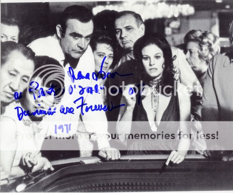 James Bond Autographs: Lana Wood