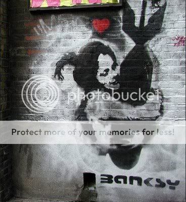 Banksy art Pictures, Images and Photos