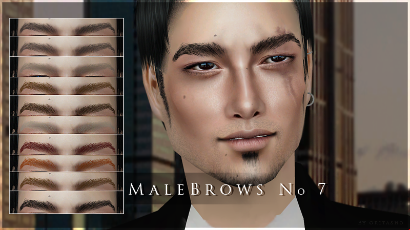 the sims 3 male eyebrows