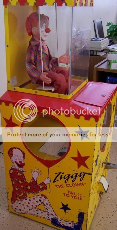 Ziggy the Clown Vending Machine  