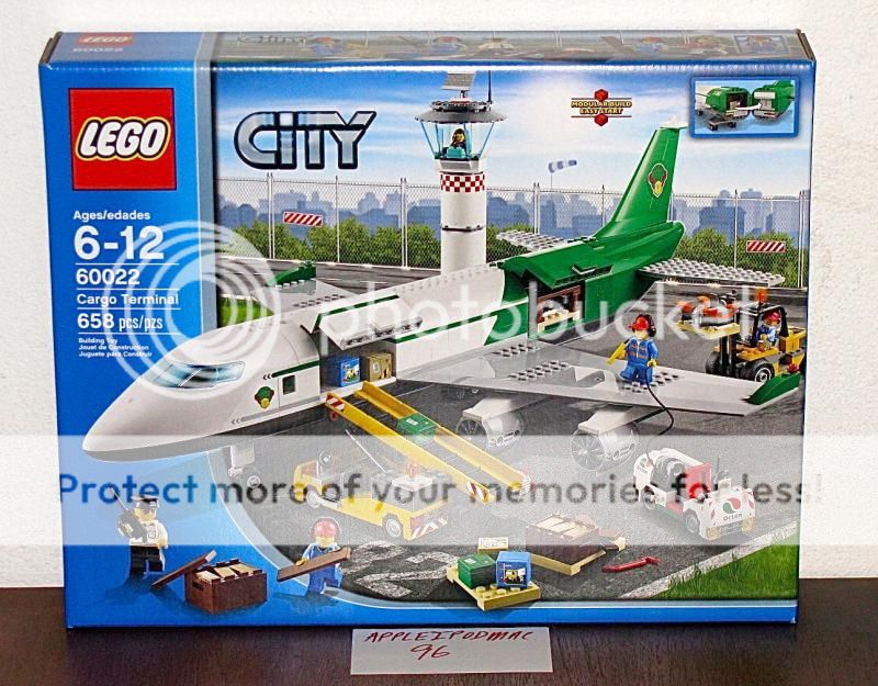 NEW SEALED LEGO 60022 CITY CARGO TERMINAL TRANSPORT PLANE TOWER ...