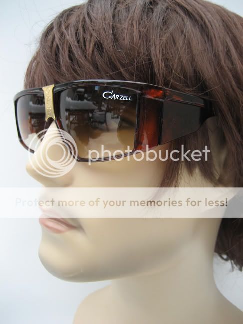 BROWN & GOLD VINTAGE DESIGN SUNGLASSES