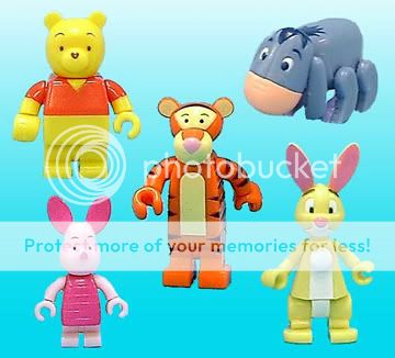 Yujin Disney Winnie the Pooh Figure Gashapon Set  